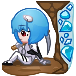 Sticker 🎰 Ayanami Rei (@yovssmash)