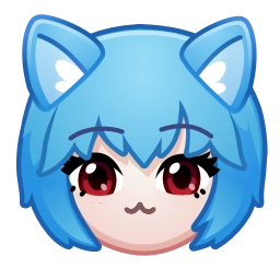 Sticker 👅 Ayanami Rei (@yovssmash)