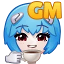 Video sticker ✋ Ayanami Rei (@yovs...