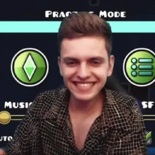 Телеграм стикер 😈 GDdash