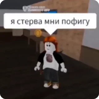 Video sticker 🥱 Bitch_Roblox :: @fStikBot