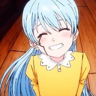 Telegram sticker 😊 Магия и мускулы @anime_sticks
