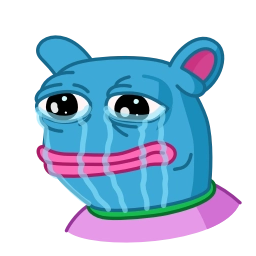 Телеграм стикер 😭 @chatino_1bot اینجا عضو نشو