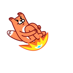 Sticker 🤩 Это Лис @TgEmojis