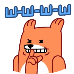 Sticker 🤩 Это Лис @TgE...