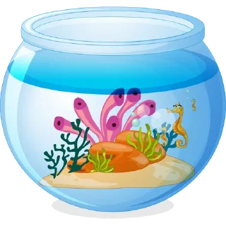 Telegram sticker 🐠 Aquariums @PunjabiSticker
