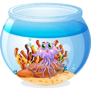 Telegram sticker 🐠 Aquariums @PunjabiSticker