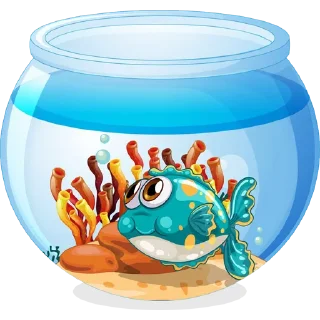 Telegram sticker 🐠 Aquariums @PunjabiSticker