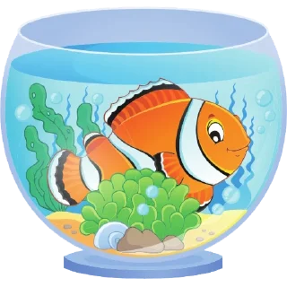 Sticker 🐠 Aquariums @PunjabiSticker