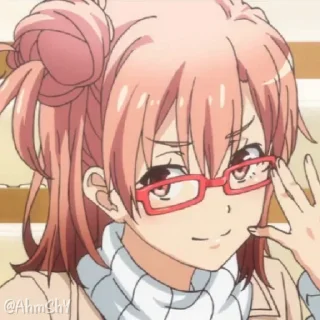 Telegram sticker 😍 - ᗷY @ahMshY 𓉮 . Oregairu