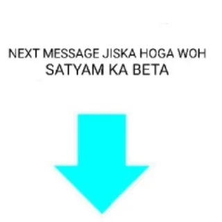 Sticker 👍 SATYAM KA STICKER