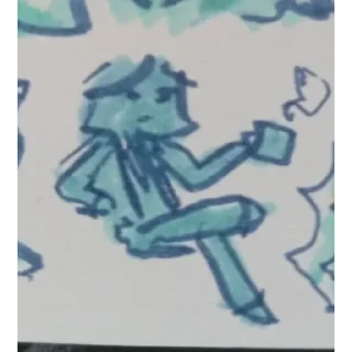 Sticker 🩵 Кэмчики 2