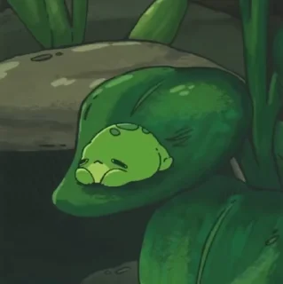 Video sticker 🌱 ʚɞ Froggy 3 . @acheloiys