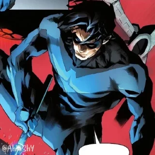 Telegram sticker 🖲 - ᗷY @ahMshY 𓉮 . Nightwing