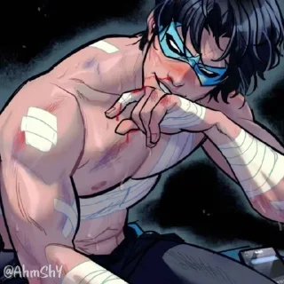Video sticker 🖲 - ᗷY @ahMshY 𓉮 . Nightwing