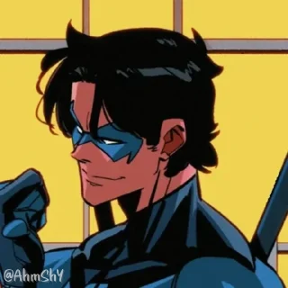 Video sticker 🖲 - ᗷY @ahMshY 𓉮 . Nightwing