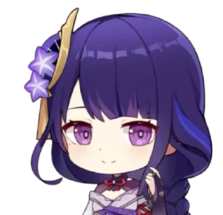 Sticker ☺️ Raiden Shogun