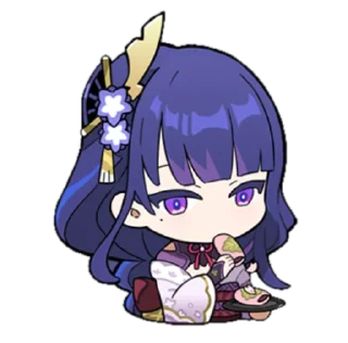 Telegram sticker 😋 Raiden Shogun