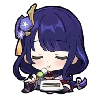 Telegram sticker 🍡 Raiden Shogun