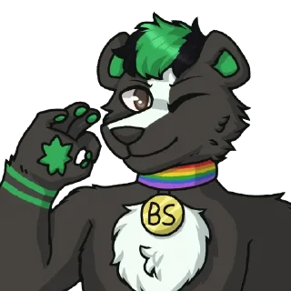 Sticker 👌 Biscuit Skunk Starter Pack
