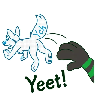 Telegram sticker 💪 Biscuit Skunk Starter Pack