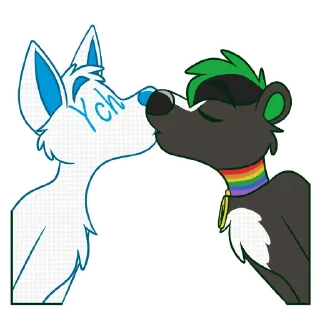 Video sticker 💋 Biscuit Skunk Starter Pack