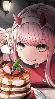 Telegram sticker 🥞 Jessica Cute Anime