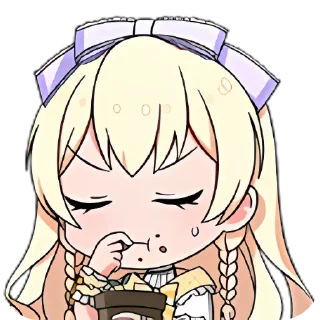 Telegram sticker 😠 Pastel*Palettes收藏集@muzimi2
