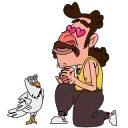 Telegram stiker 🥰 @stickerkar  @taghvim_sal