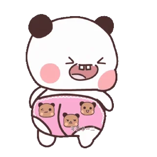 Video sticker 🍑 Dudu & Bubu 15 @twix_bears