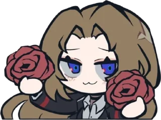 Telegram sticker 🌹 Limbus Company by @bulicka_s_makom