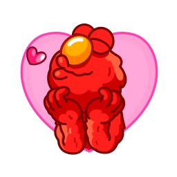 Telegram stiker 😘 Red ❤️