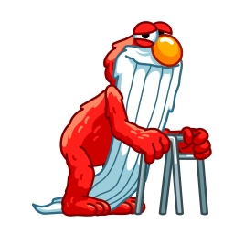 Telegram stiker 👵 Red ❤️