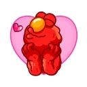 Video sticker 😘 Red ❤️