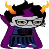 Sticker ♠ homestuck @zxcriper2008