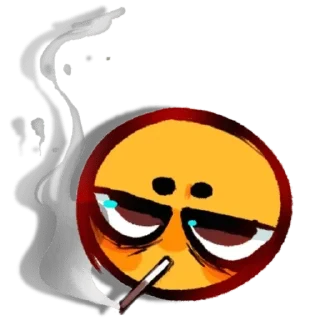 Video sticker 😀 Silly Yellow Face Emoji V3 𐙚