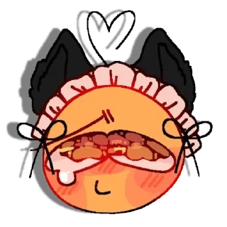 Телеграм стикер 😀 Silly Yellow Face Emoji V3 𐙚