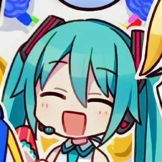 Video sticker 😊 Hatsune Miku :: @fStikBot