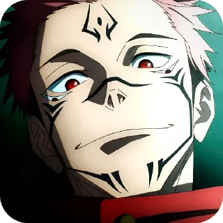 Telegram stiker 😌 Ryomen Sukuna @Rucodelllstick