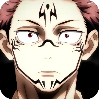 Telegram stiker 😱 Ryomen Sukuna @Rucodelllstick