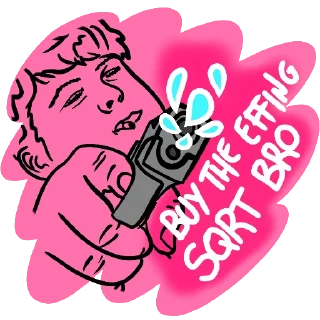 Telegram stiker 🔫 Squirties