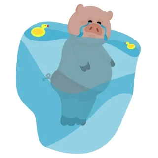 Telegram sticker 😭 Mr.Pigus