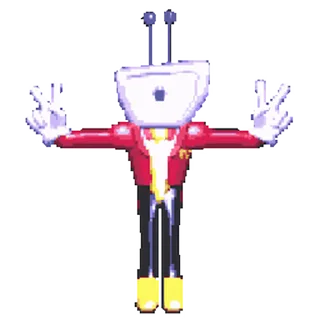 Video sticker ✌️ Тенна Deltarune @StickerChest