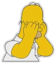 Telegram sticker 🙈 Achi Ech @SimpsonsGrupo