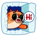 Video sticker 👋 Cupid Kitty