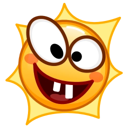 Telegram sticker 😆 Sun Stickers Telegram Prem