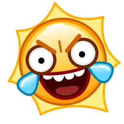 Telegram sticker 🤣 Sun Stickers Telegram Prem