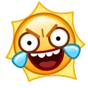 Video sticker 🤣 Sun Stickers Telegram Prem