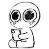 Sticker 😢 @stickery ' @emodzy