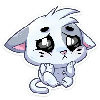 Video sticker ☹️ Бисквит @stickersvvk